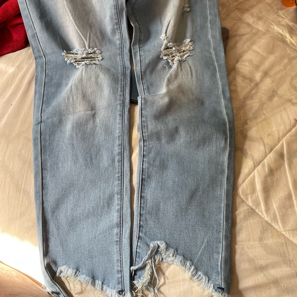 NEW button fly jeans